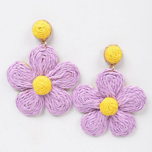 Handmade Paper Flower Earring