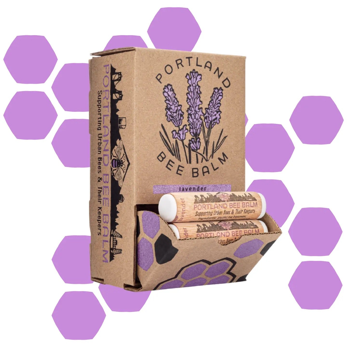 Oregon Lavender Beeswax Lip Balm - Organic