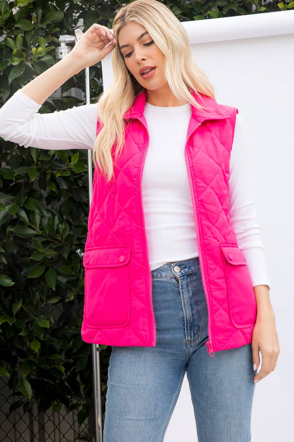 Light Weight Polyfill Quilted Vest