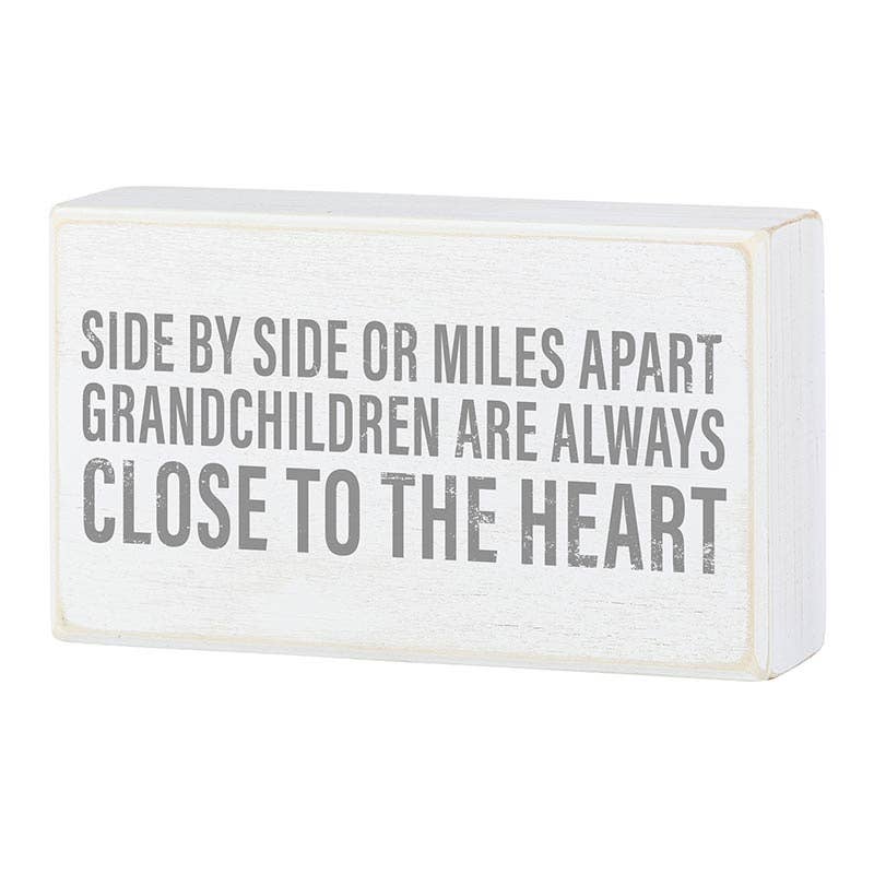 Box Sign - Miles Apart