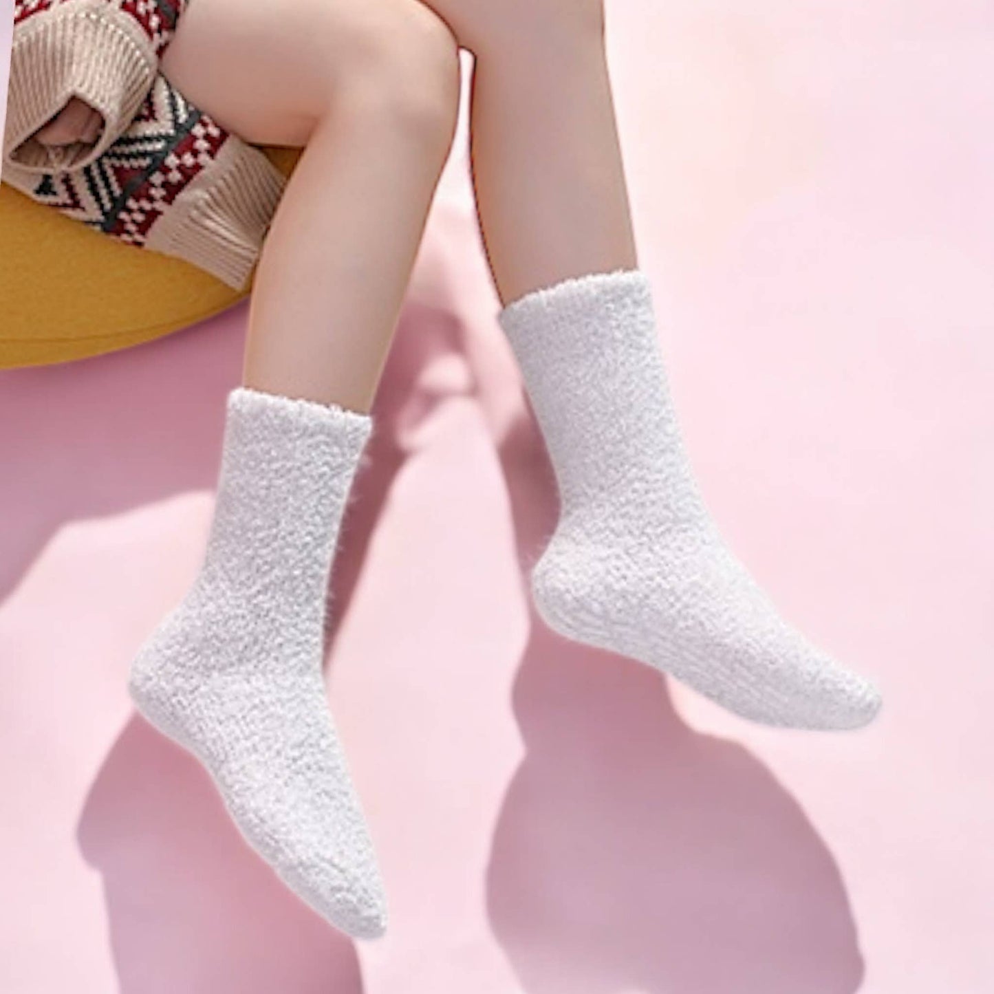 Cozy Socks Ornament, Holiday Gift for Women