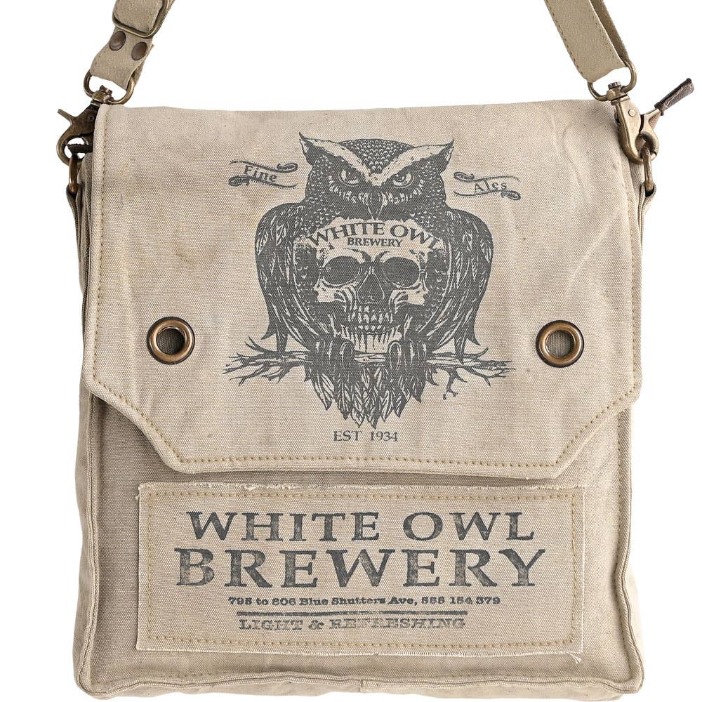 WHITE OWL BREWERY SHOULDER/CROSSBODY BAG