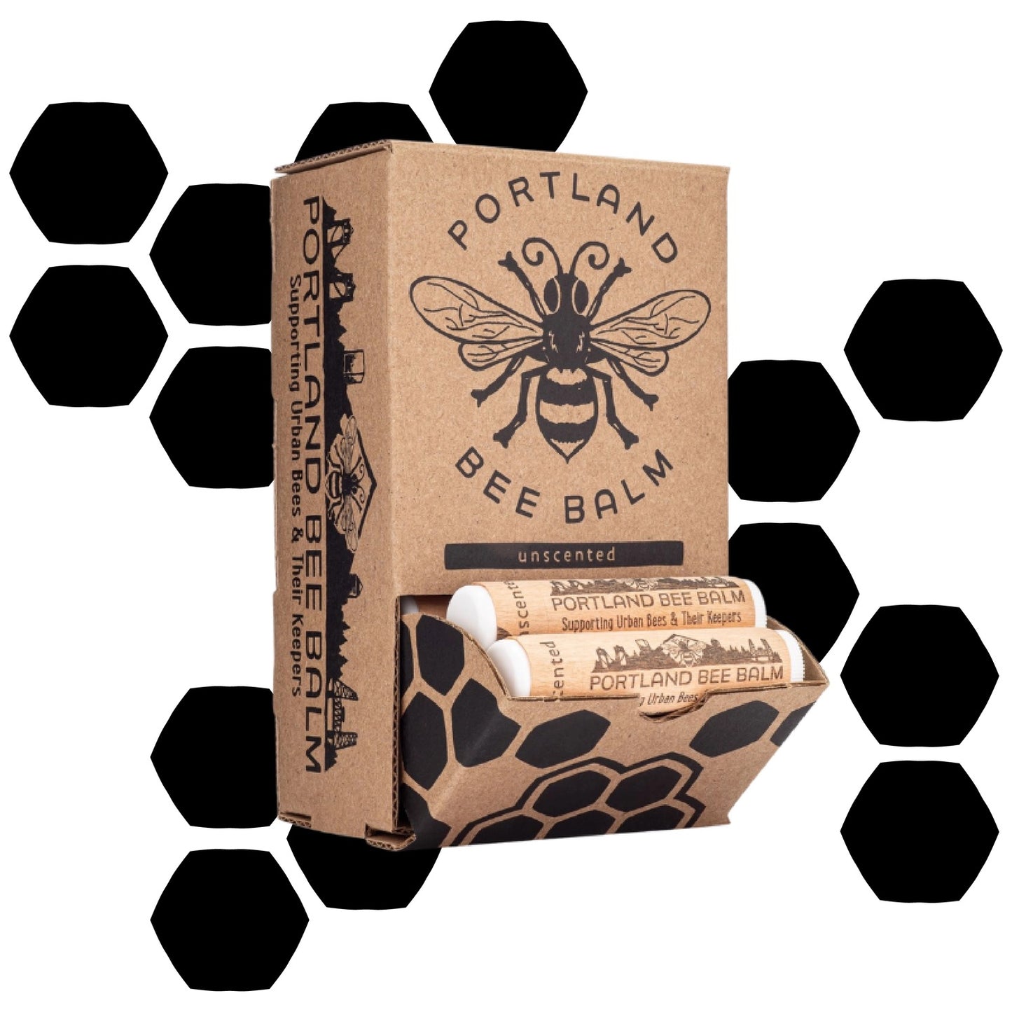 Unscented Beeswax Lip Balm - Organic