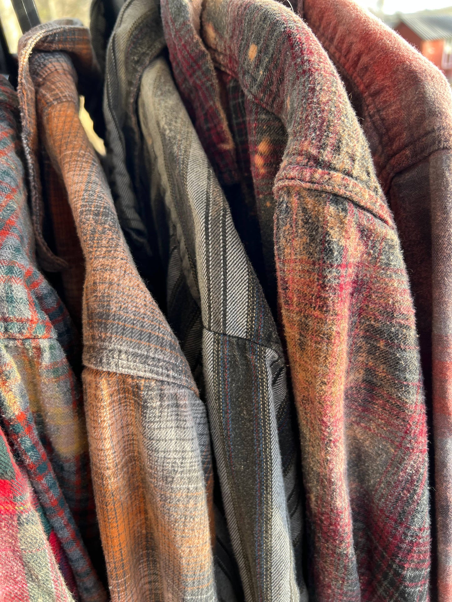 Bleached Flannel Shirt