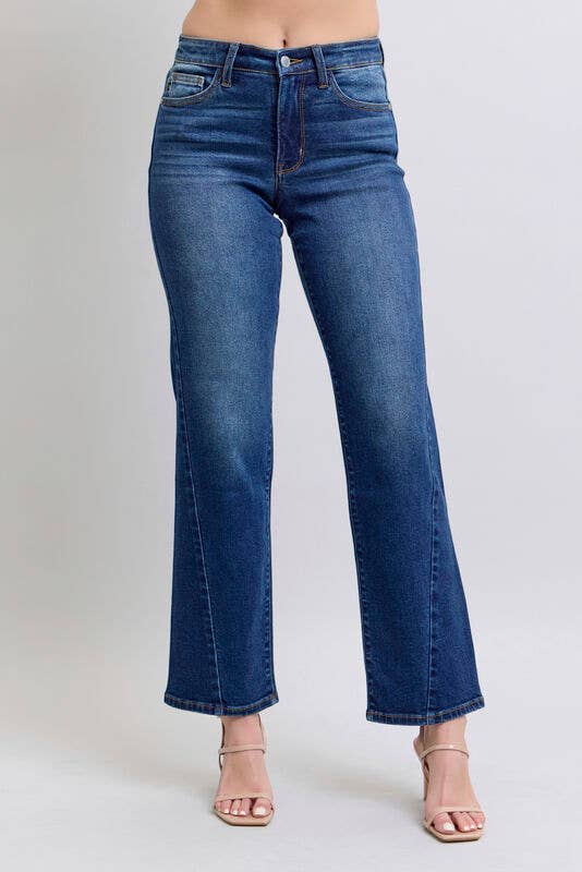 Judy Blue MR Side Seam Detail Straight