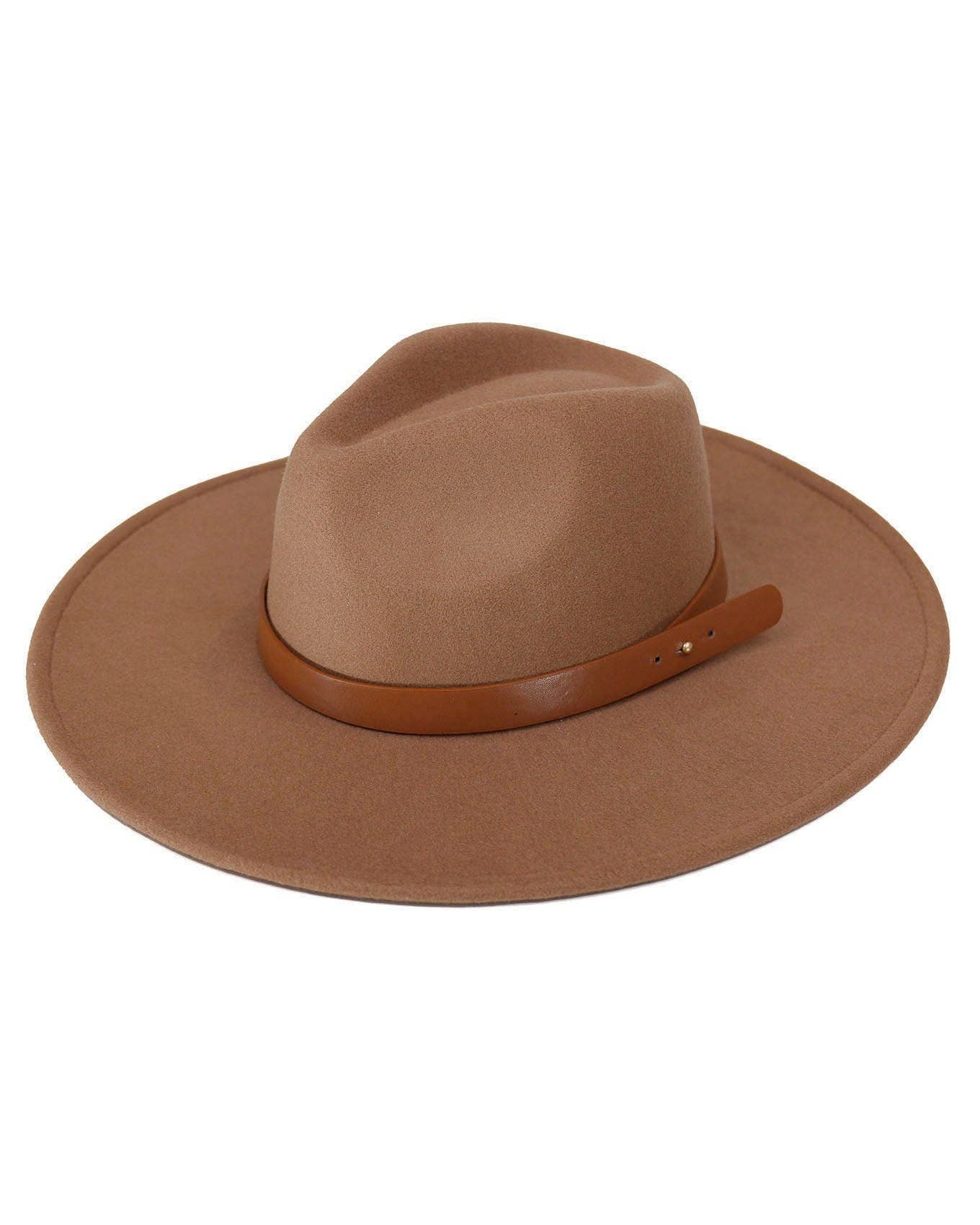 Wide Brim Felt Hat