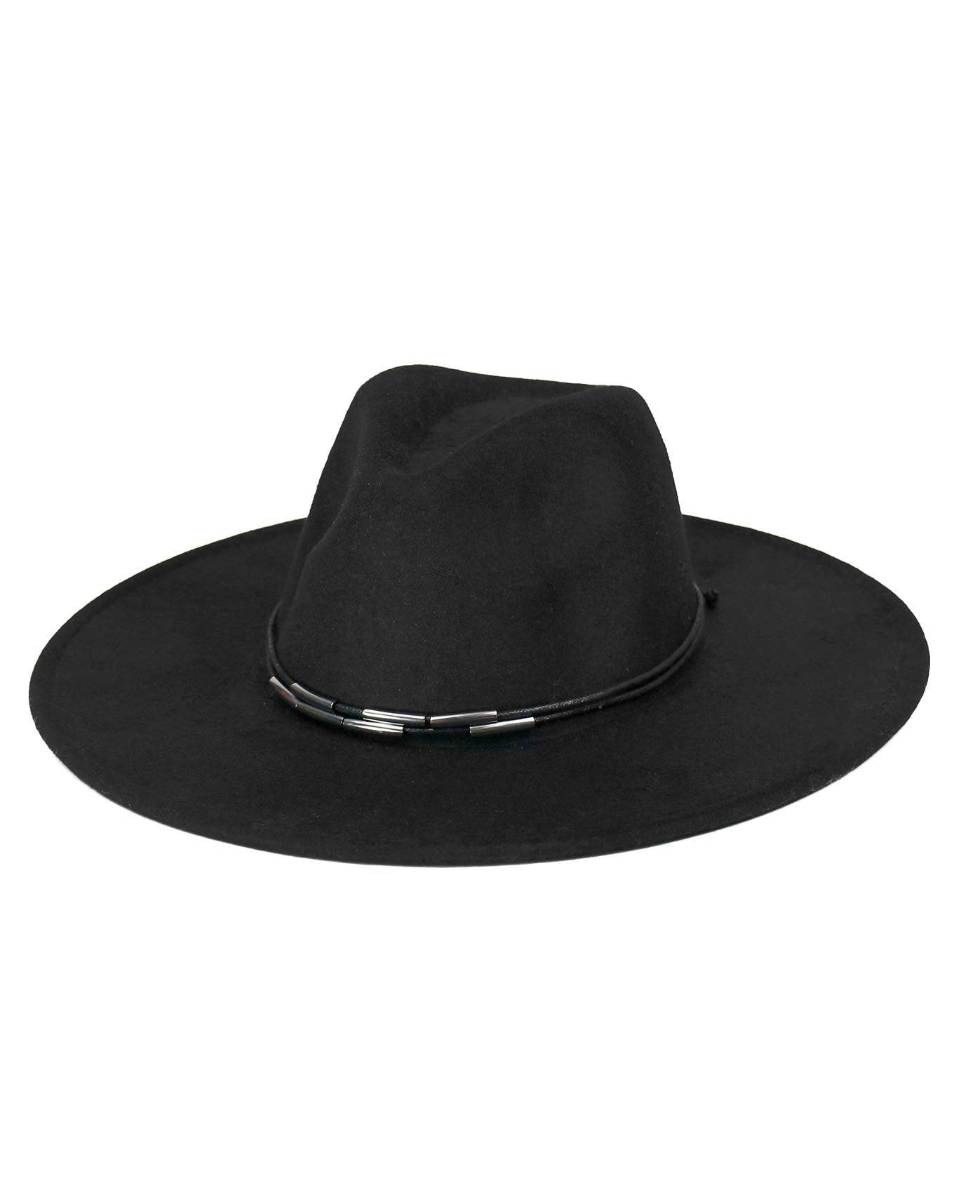 Wide Brim Felt Hat