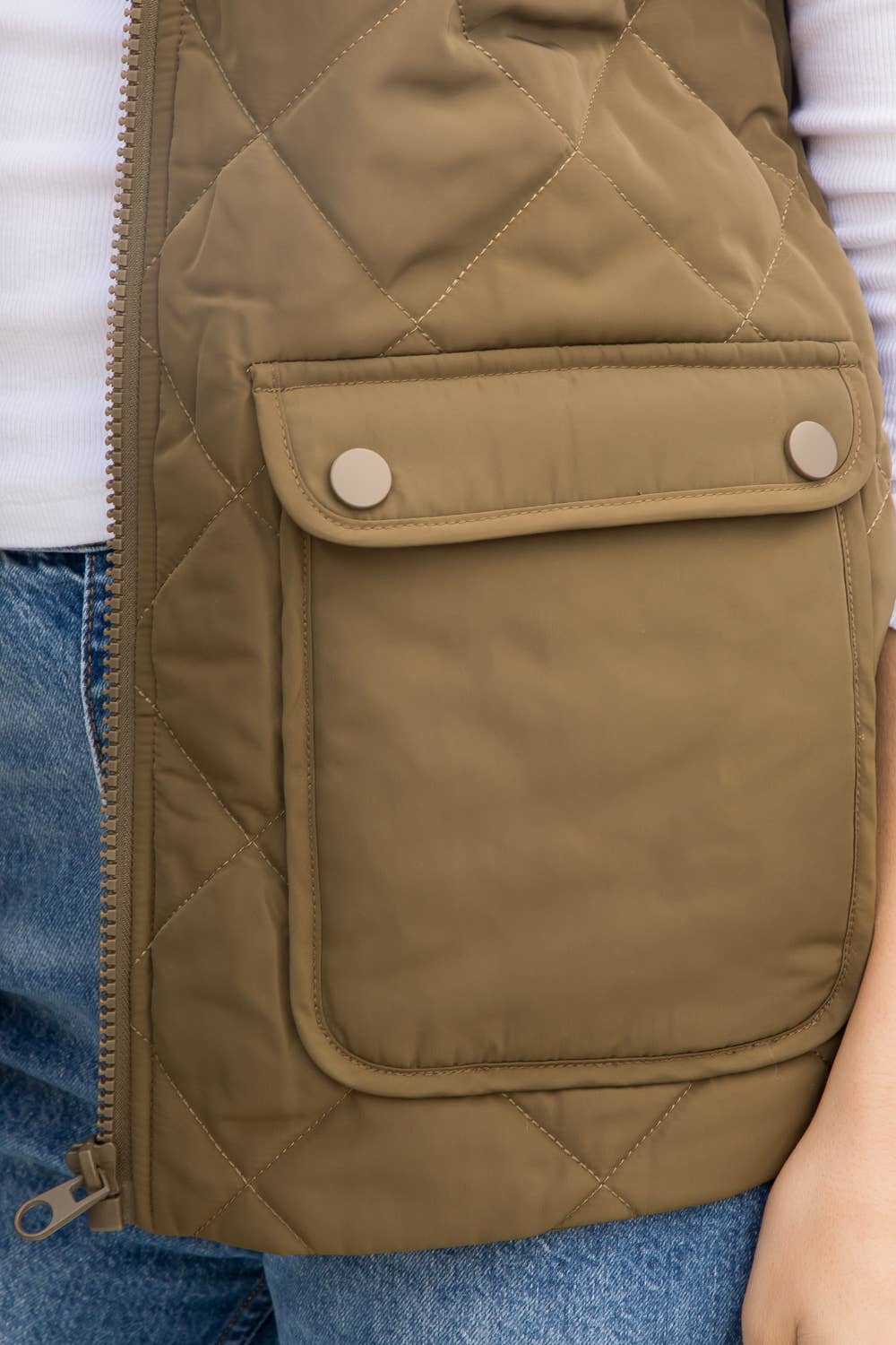 Light Weight Polyfill Quilted Vest