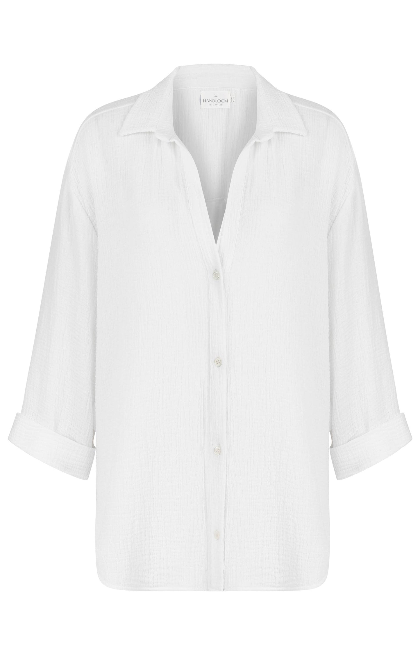 Echo Maxi Shirt - White