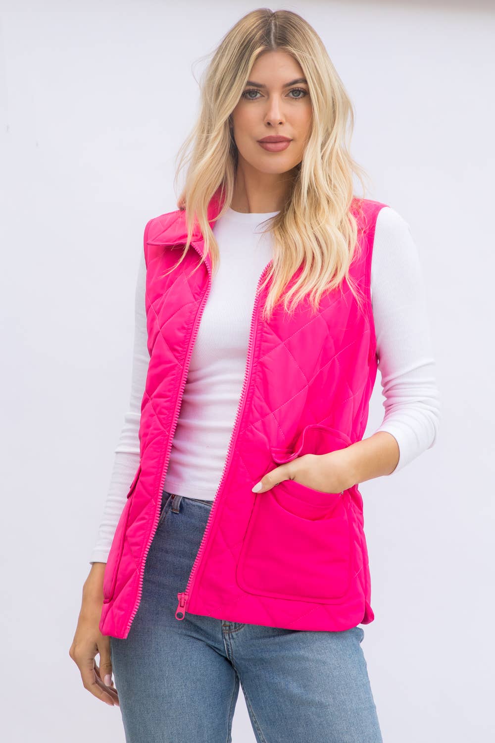 Light Weight Polyfill Quilted Vest
