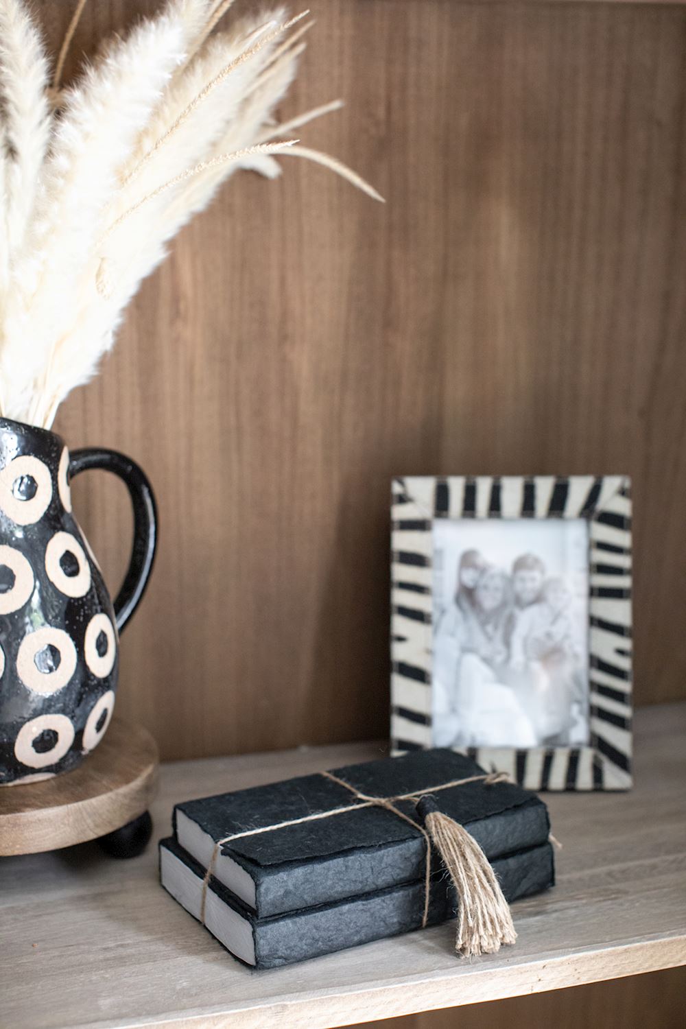 Mud Pie Black Dot Pitcher