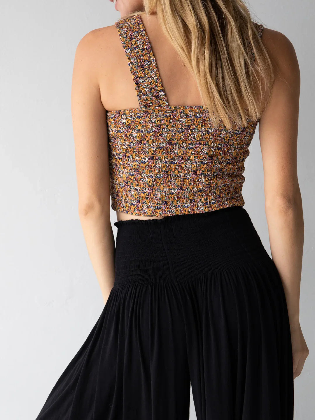 Natural Life Make A Move Knit Palazzo Pant-Black