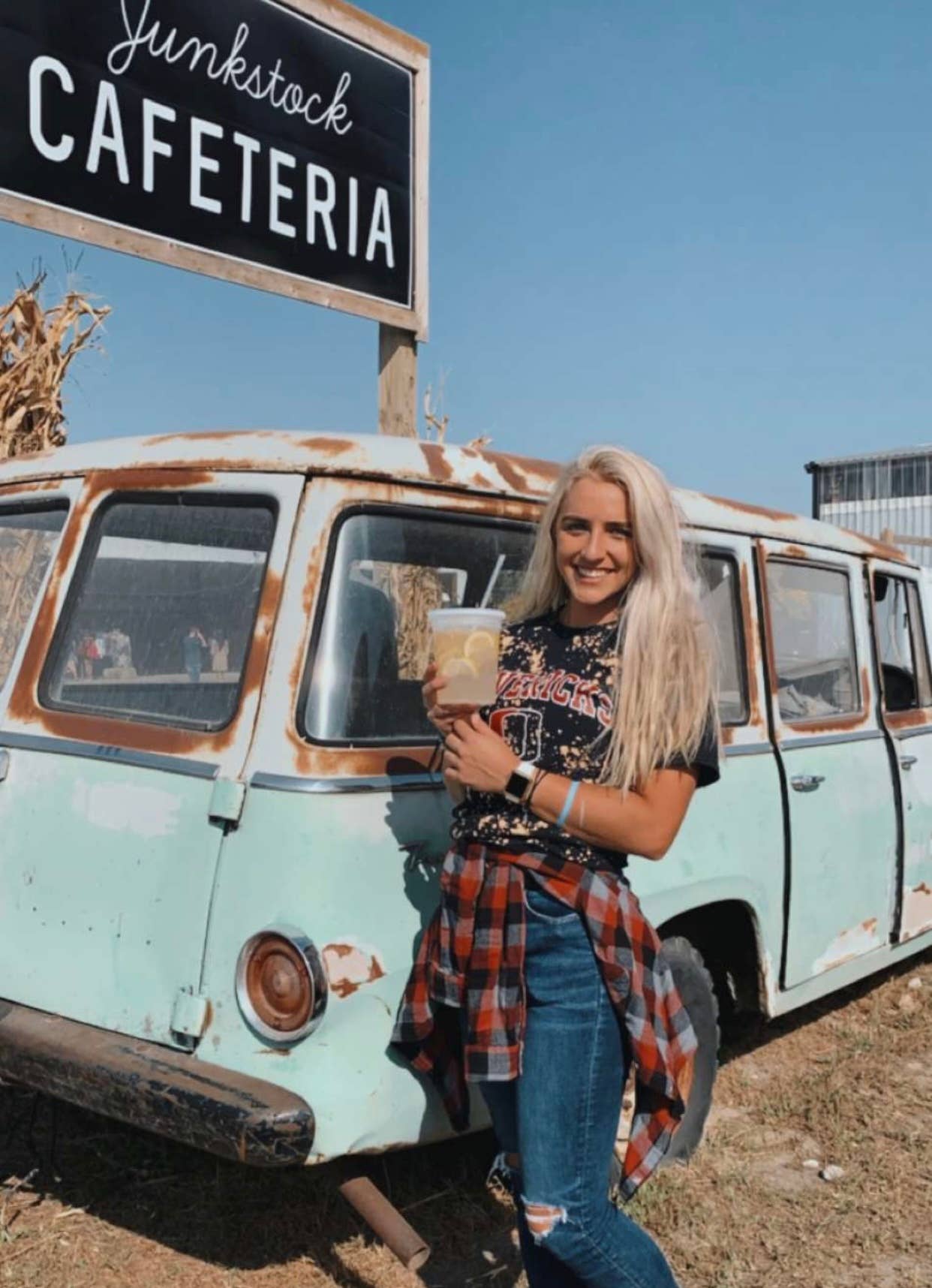 Bleached Flannel Shirt