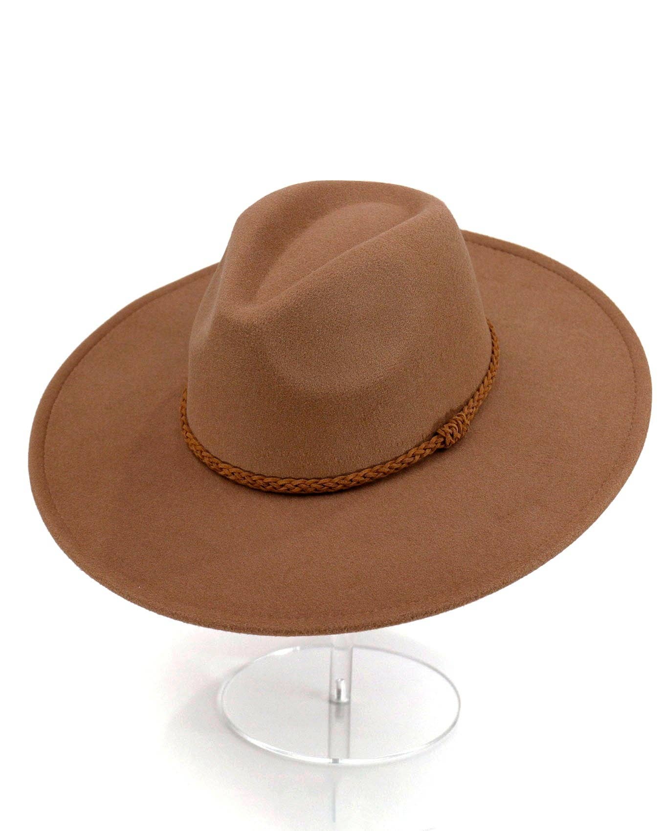 Wide Brim Felt Hat