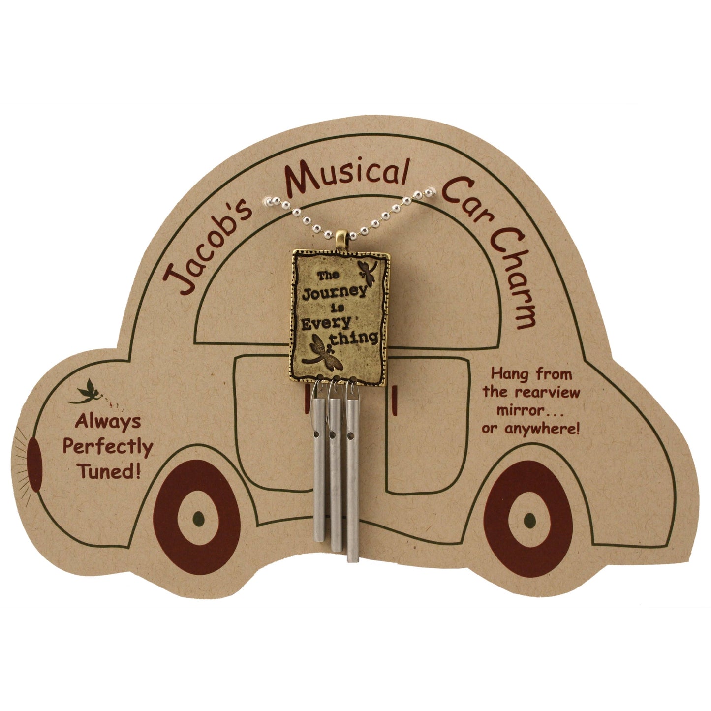 Jacob's Musical Car Charm Chime, The Journey is Everything