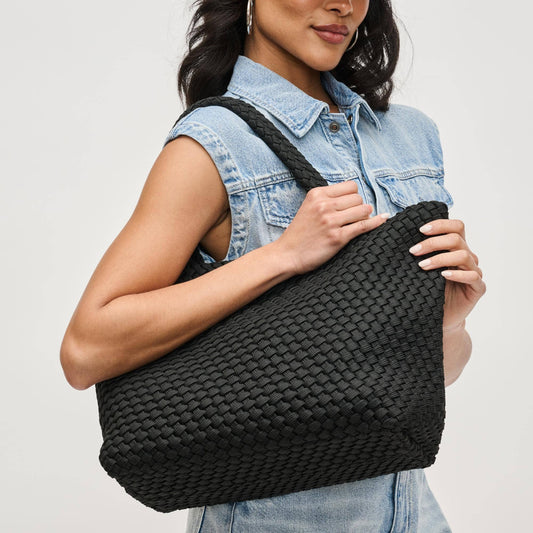 Sky's The Limit - Medium Laced Up Eco-Edition Tote