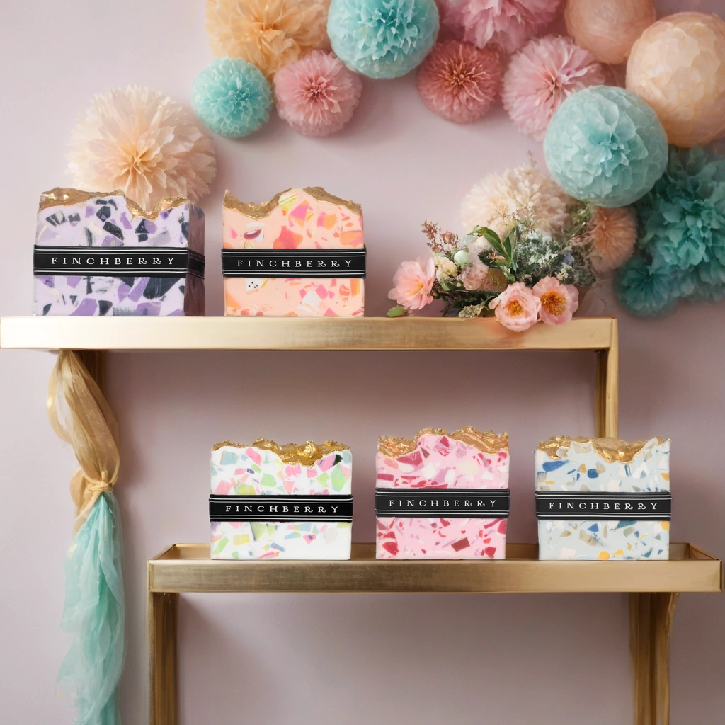 Dorothy Handmade Terrazzo Vegan Open-Stock Soap