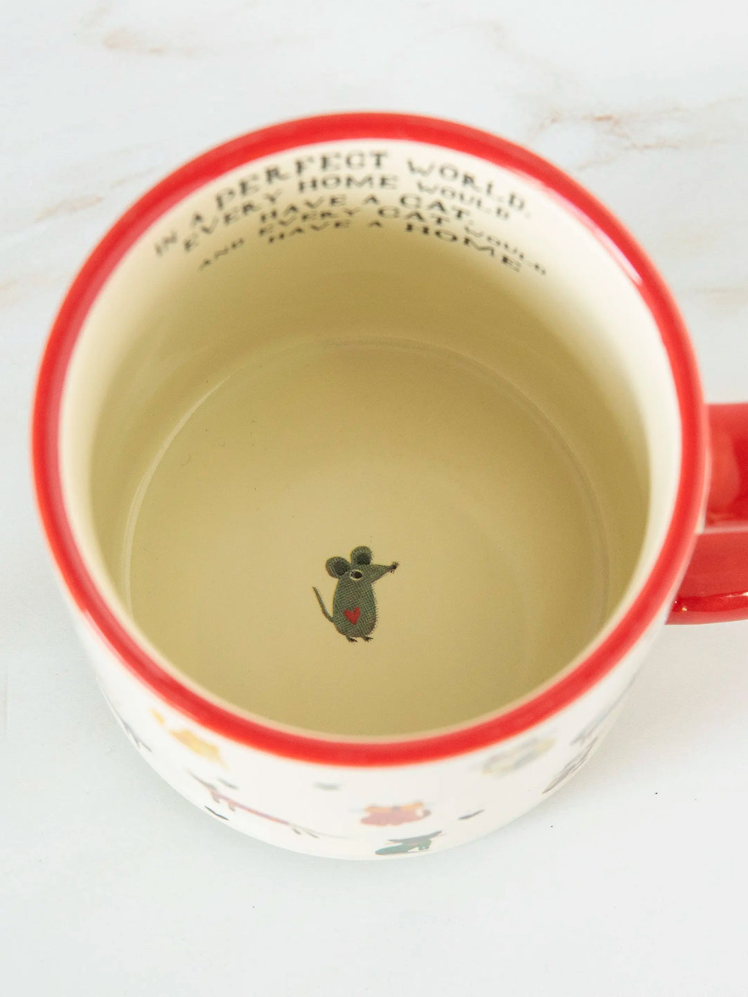 Natural Life Bungalow Mug-Every Home Has A Cat