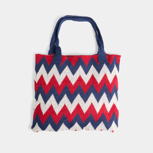 Chevron Shopper Tote