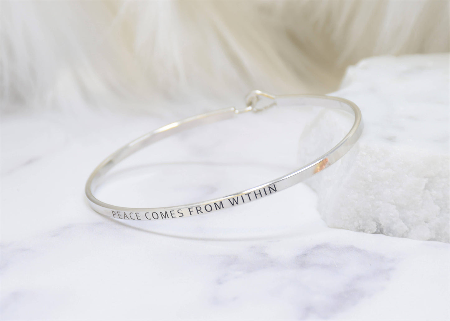 PEACE COMES FROM WITHIN BRACELET