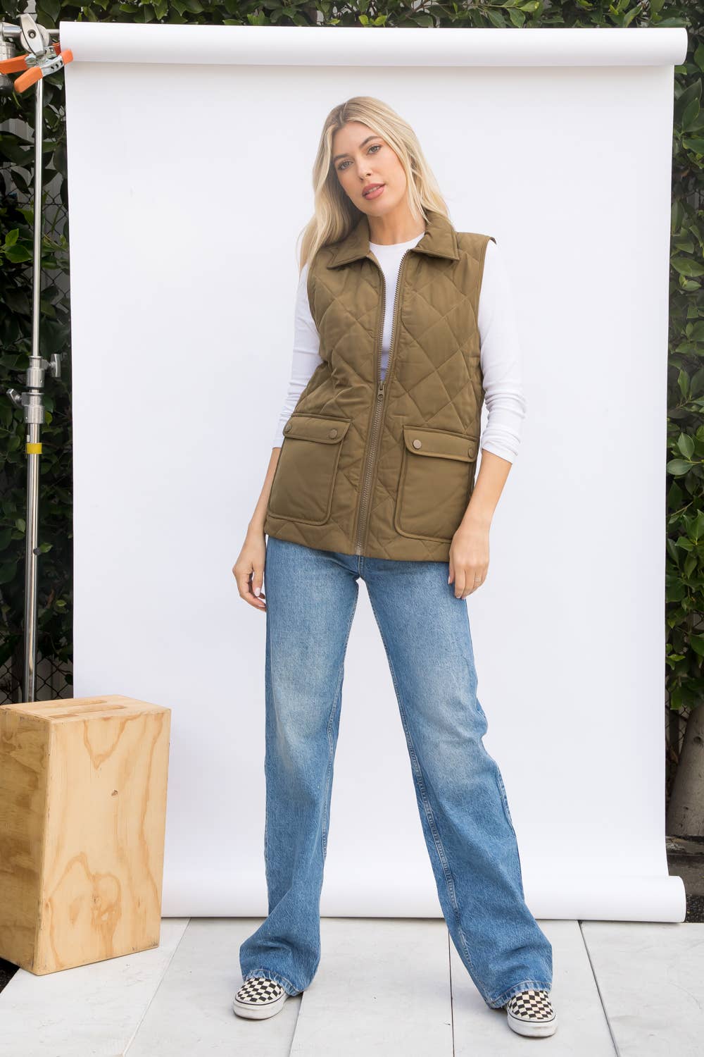 Light Weight Polyfill Quilted Vest