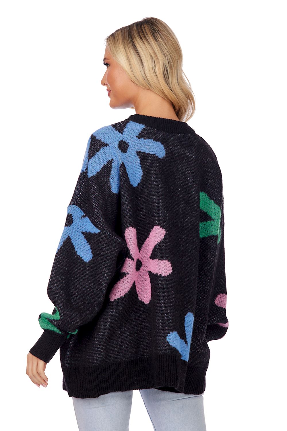 Mud Pie Jadie Floral Sweater