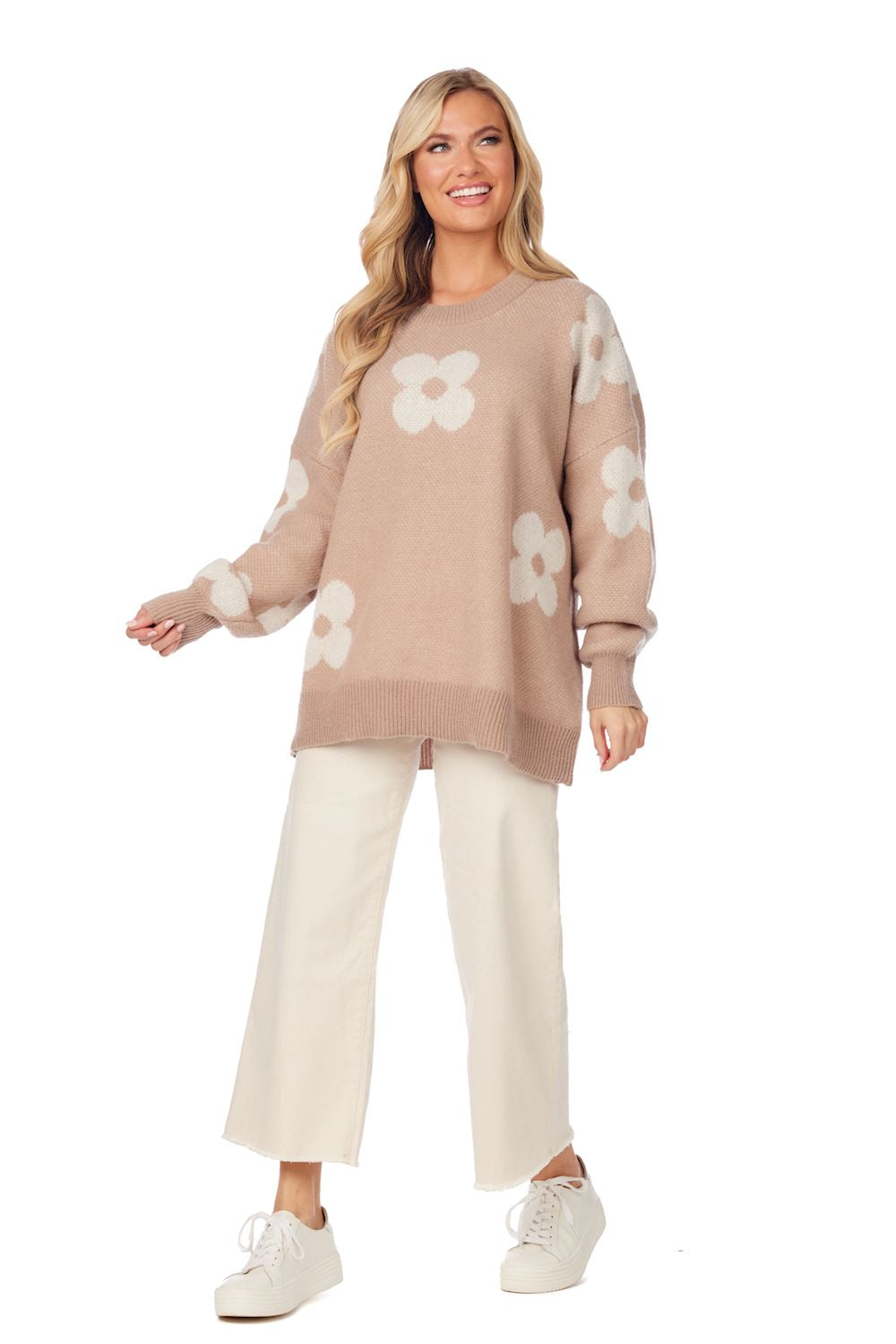 Mud Pie Jadie Floral Sweater
