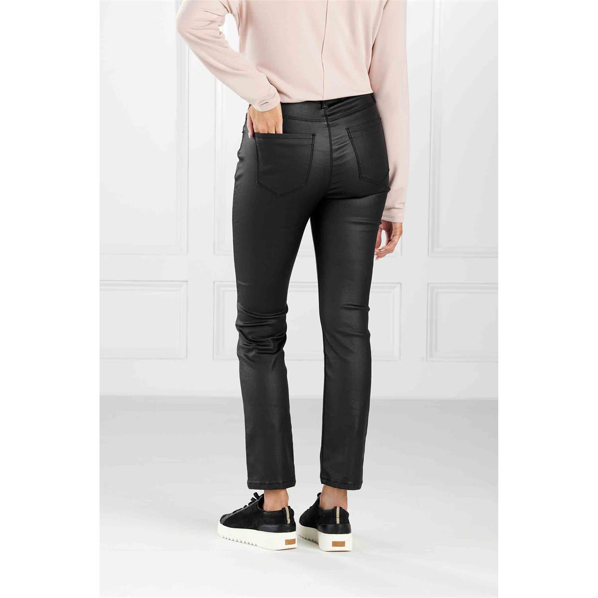 Mud Pie Krisa Coated Denim Pants