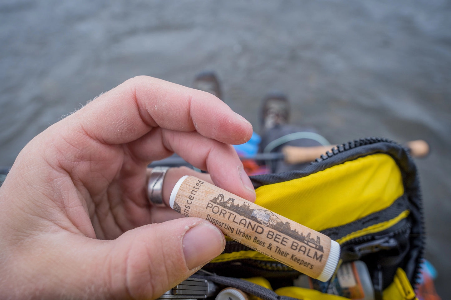 Unscented Beeswax Lip Balm - Organic