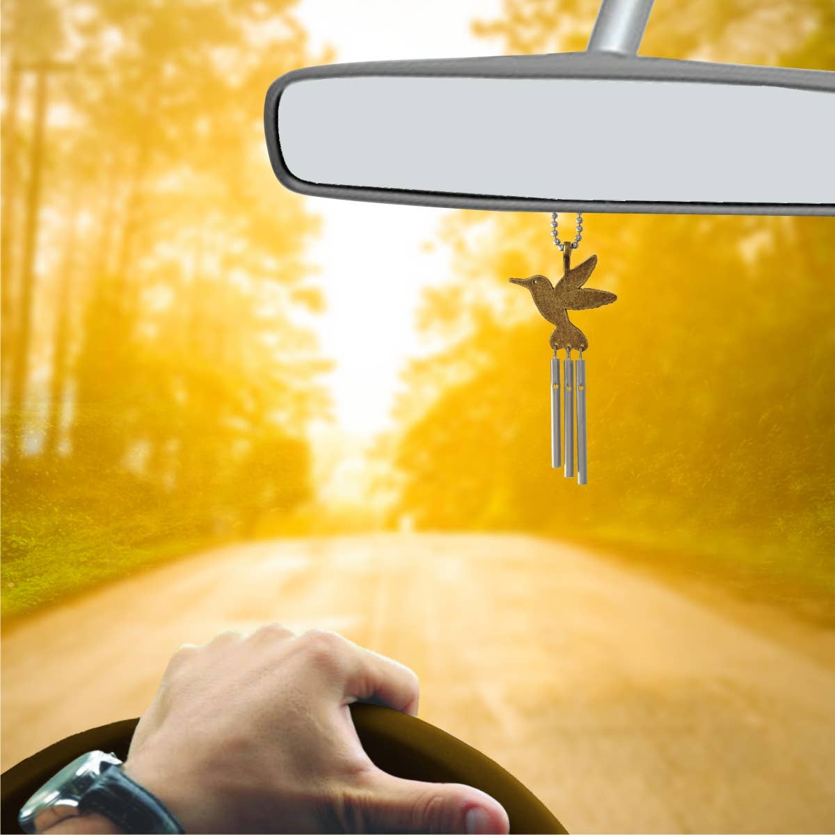 Jacob's Musical Car Charm Chime, Hummingbird