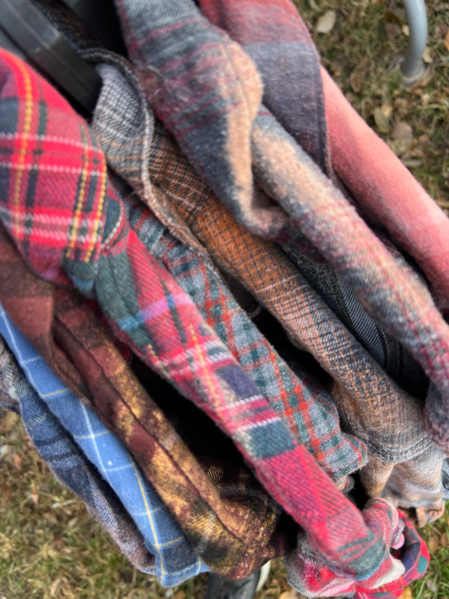 Bleached Flannel Shirt