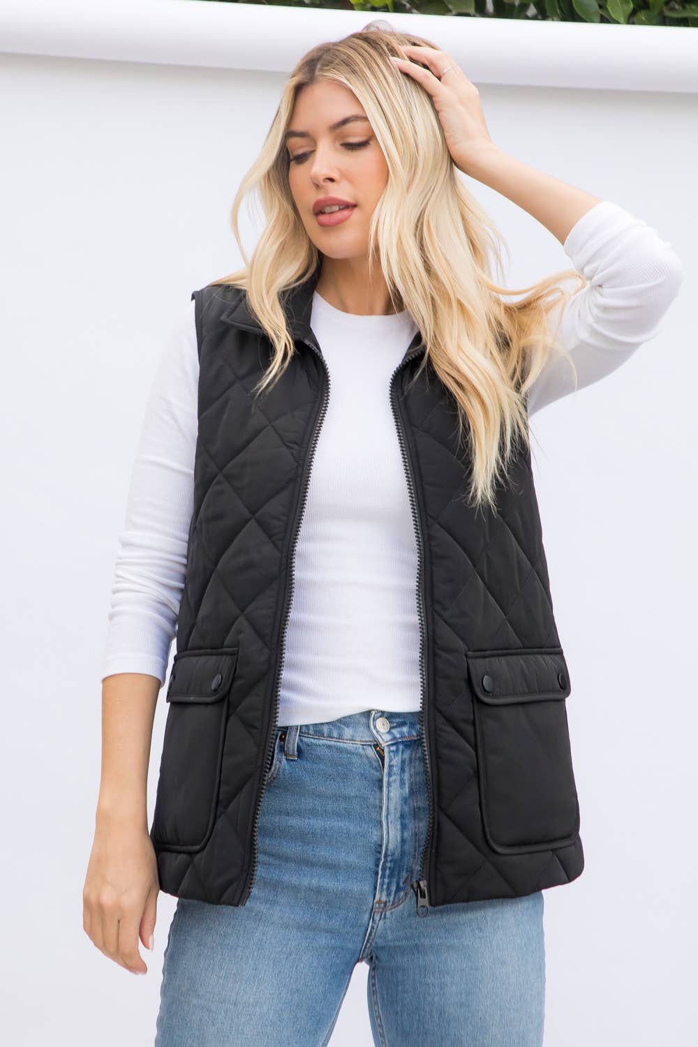 Light Weight Polyfill Quilted Vest