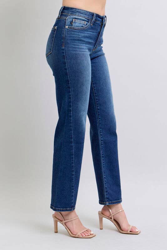 Judy Blue MR Side Seam Detail Straight