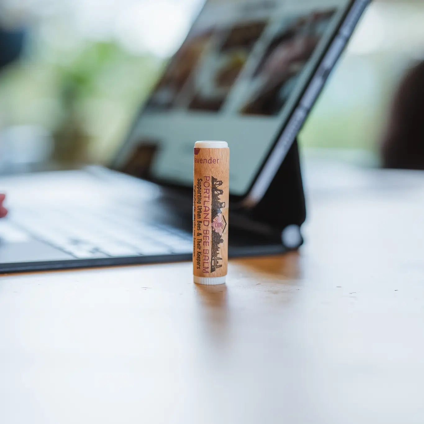 Oregon Lavender Beeswax Lip Balm - Organic