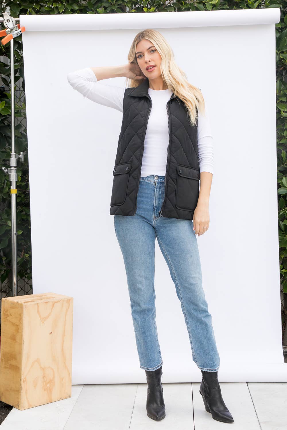 Light Weight Polyfill Quilted Vest