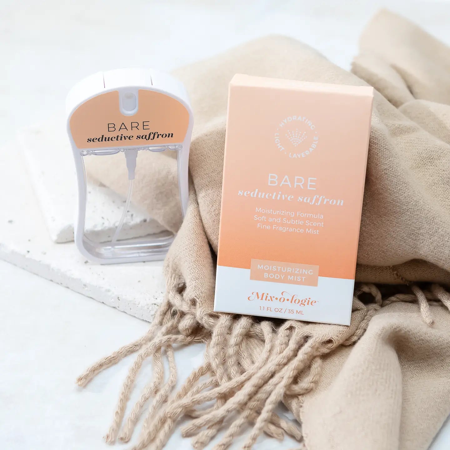 Bare (Seductive Saffron) | Moisturizing Body Mist (35 Ml)