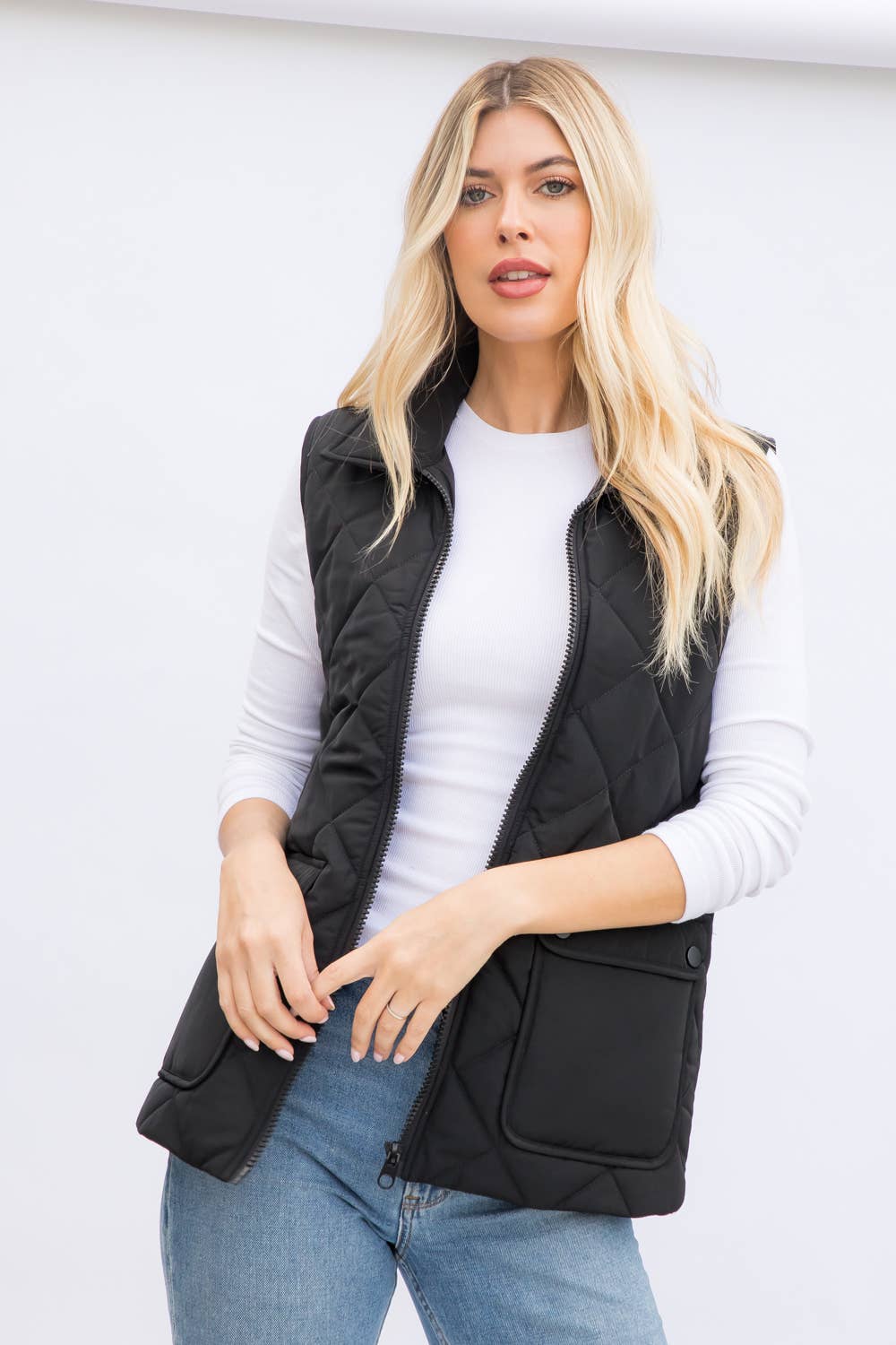 Light Weight Polyfill Quilted Vest