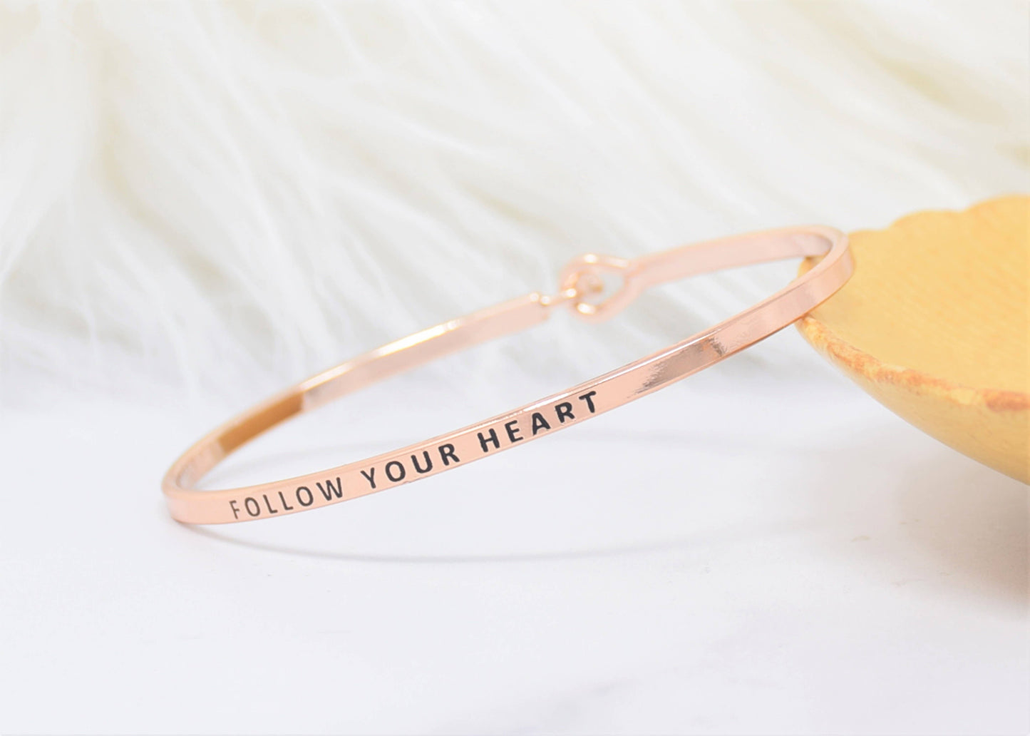 FOLLOW YOUR HEART BRACELET