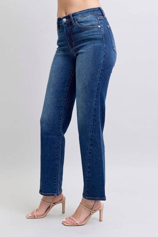 Judy Blue MR Side Seam Detail Straight
