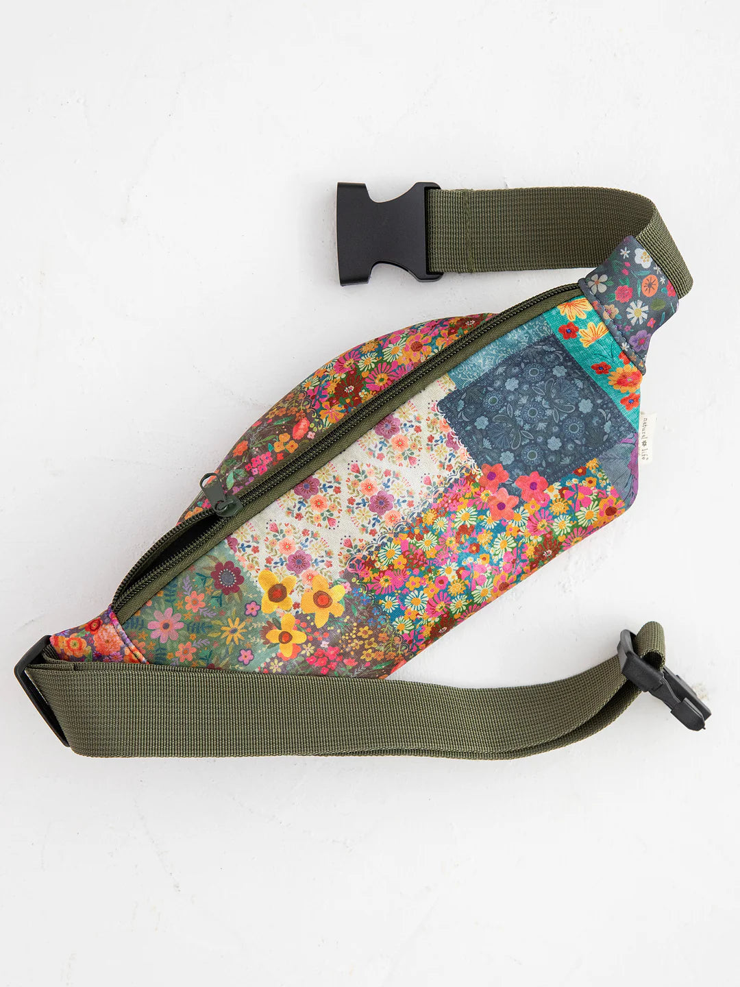 Natural Life Go Anywhere Fanny Pack-Patchwork