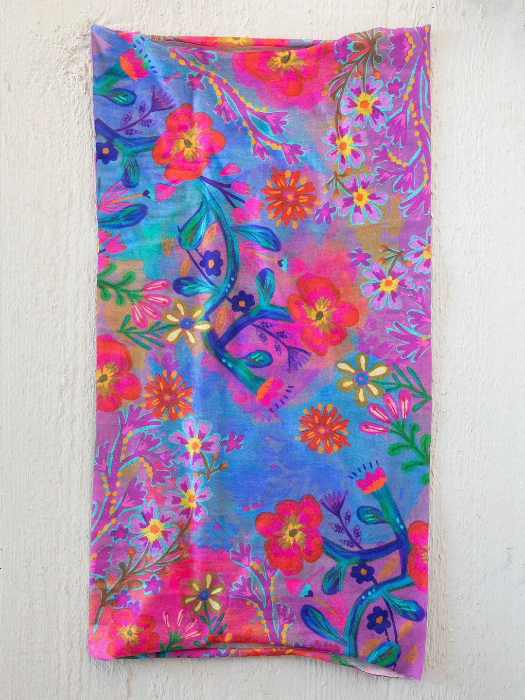 Natural Life Full Boho Bandeau® Headband-Neon Floral