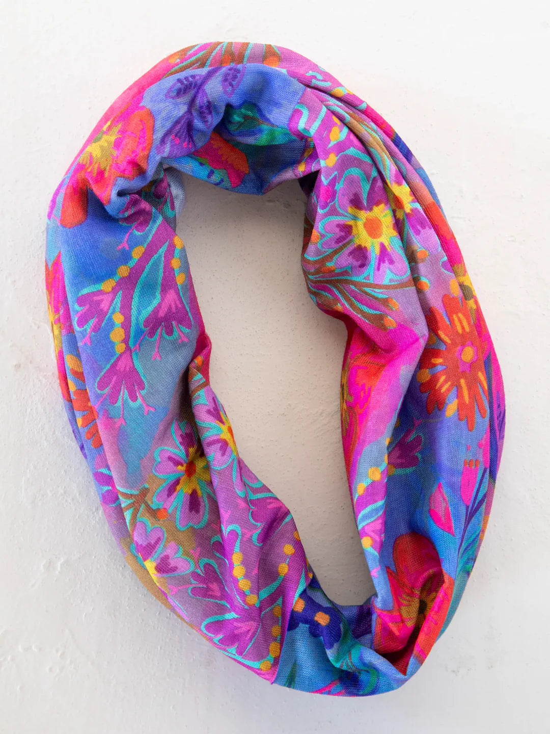 Natural Life Full Boho Bandeau® Headband-Neon Floral