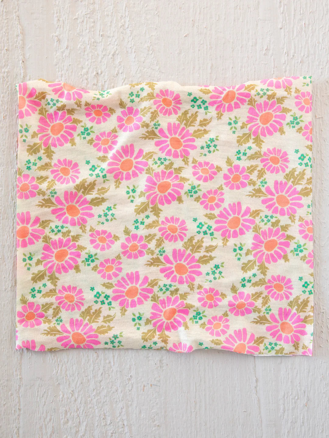 Natural Life Half Boho Bandeau® Headband-Floral Vintage Cream