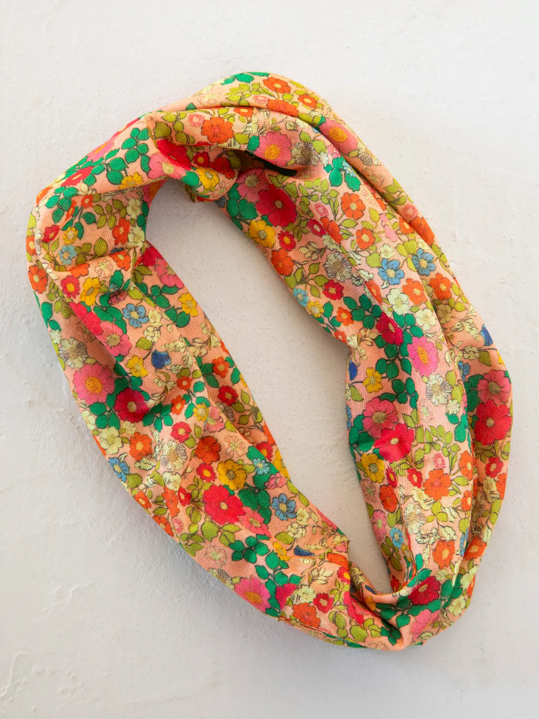 Natural Life Half Boho Bandeau® Headband-Vintage Garden Peach