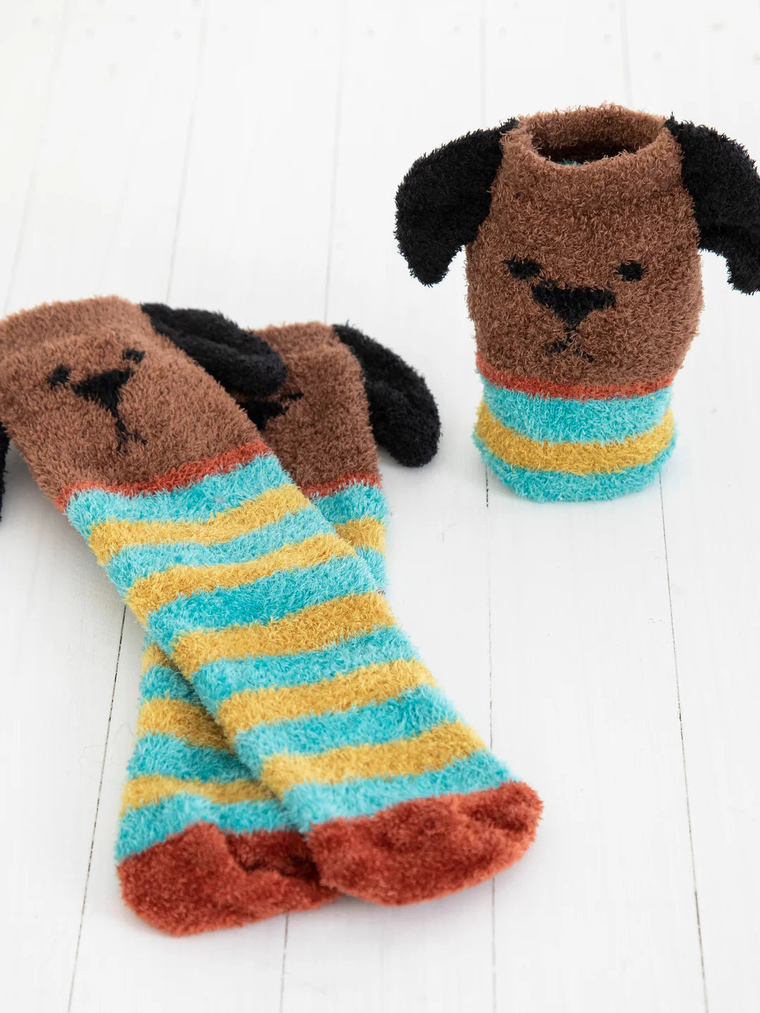 Natural Life Cozy Socks-Dog