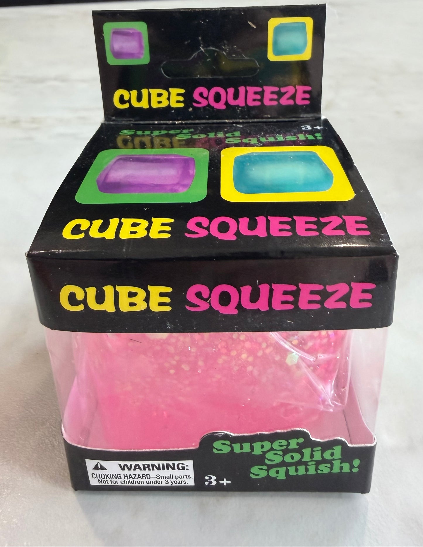 Squeeze Stress Relief Cube Ball Toy