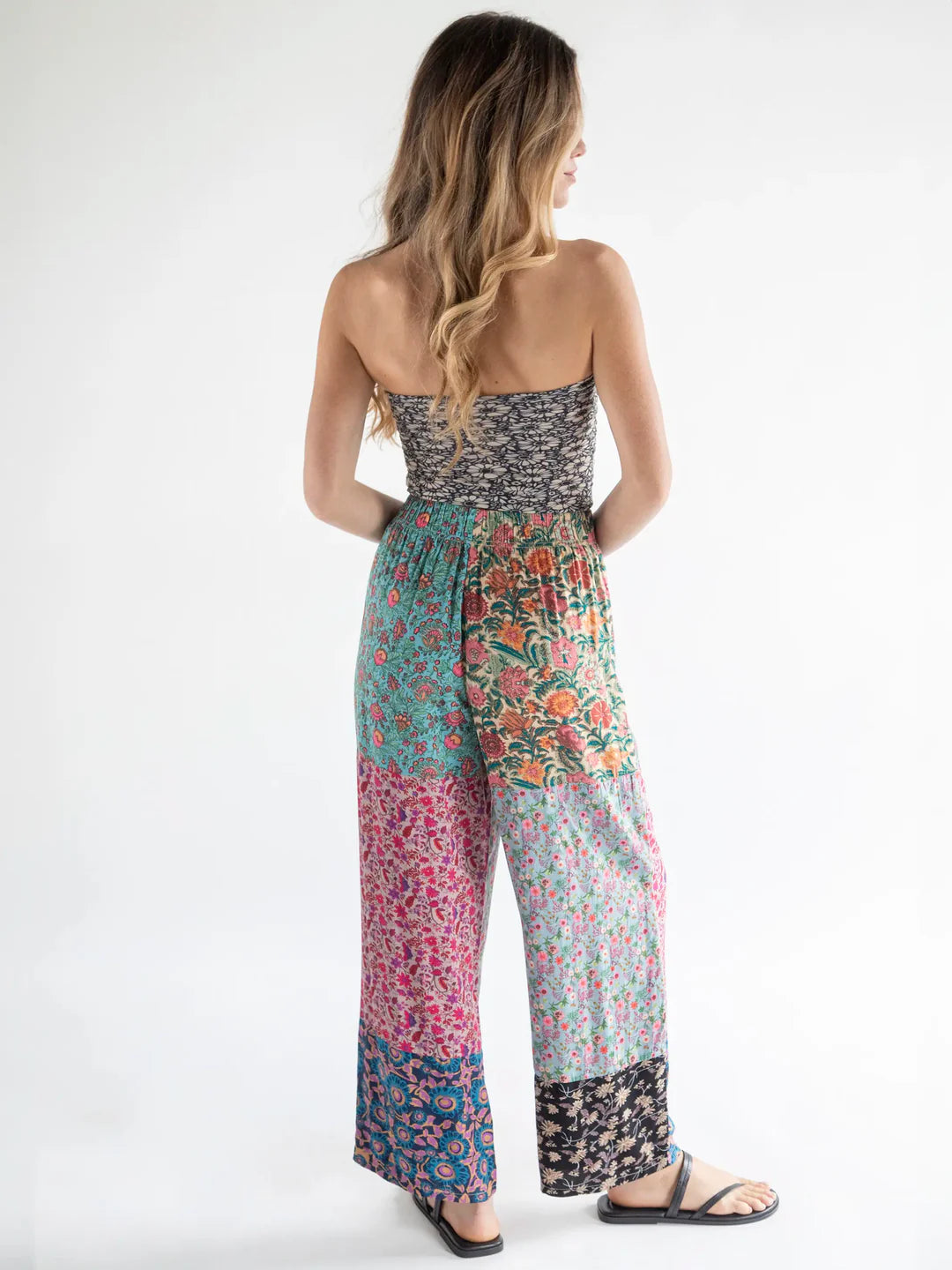 Natural Life Mimi Pant-Multicolored Mixed Floral