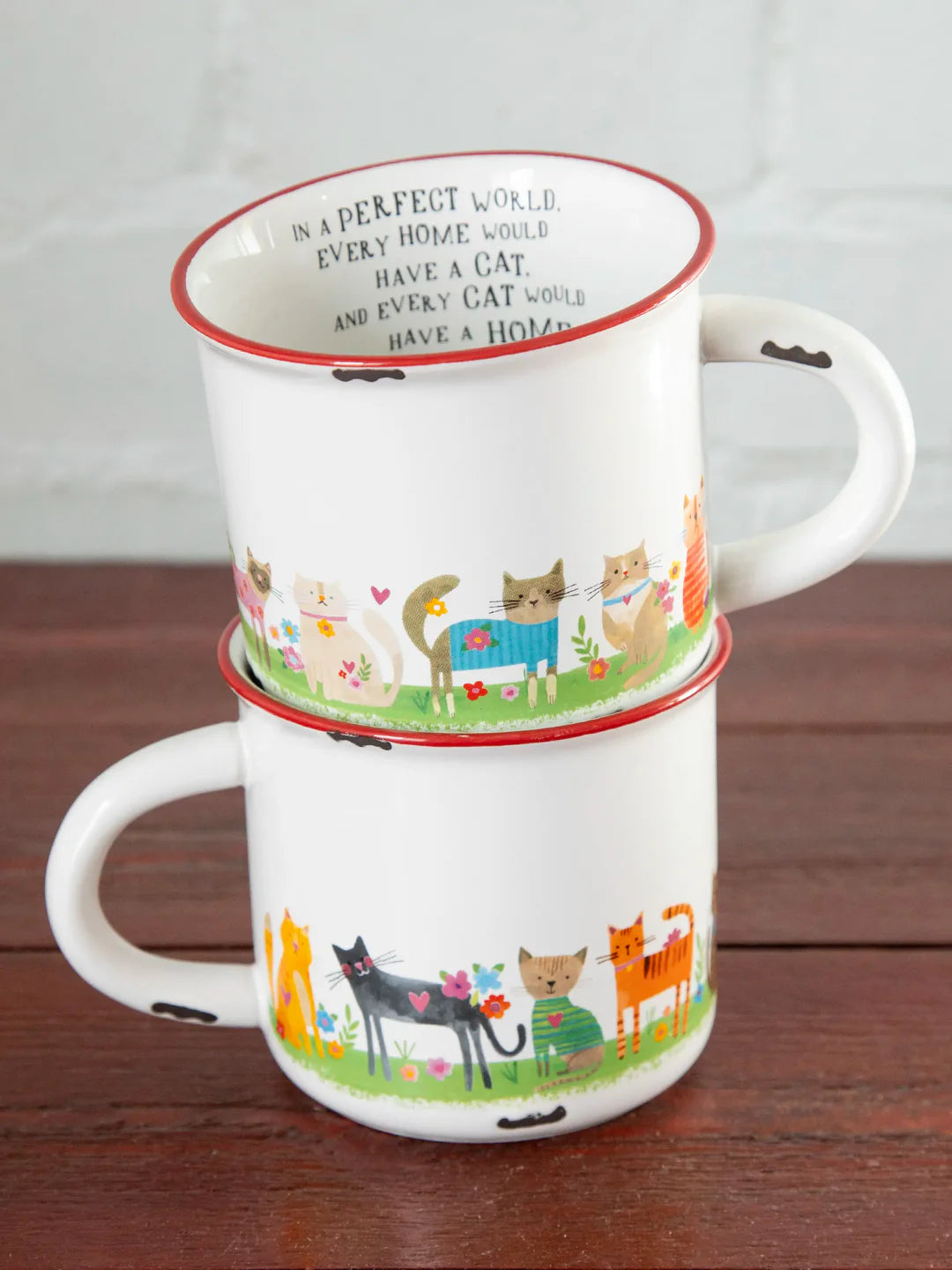 Natural Life Camp Coffee Mug-Every Home Has a Cat
