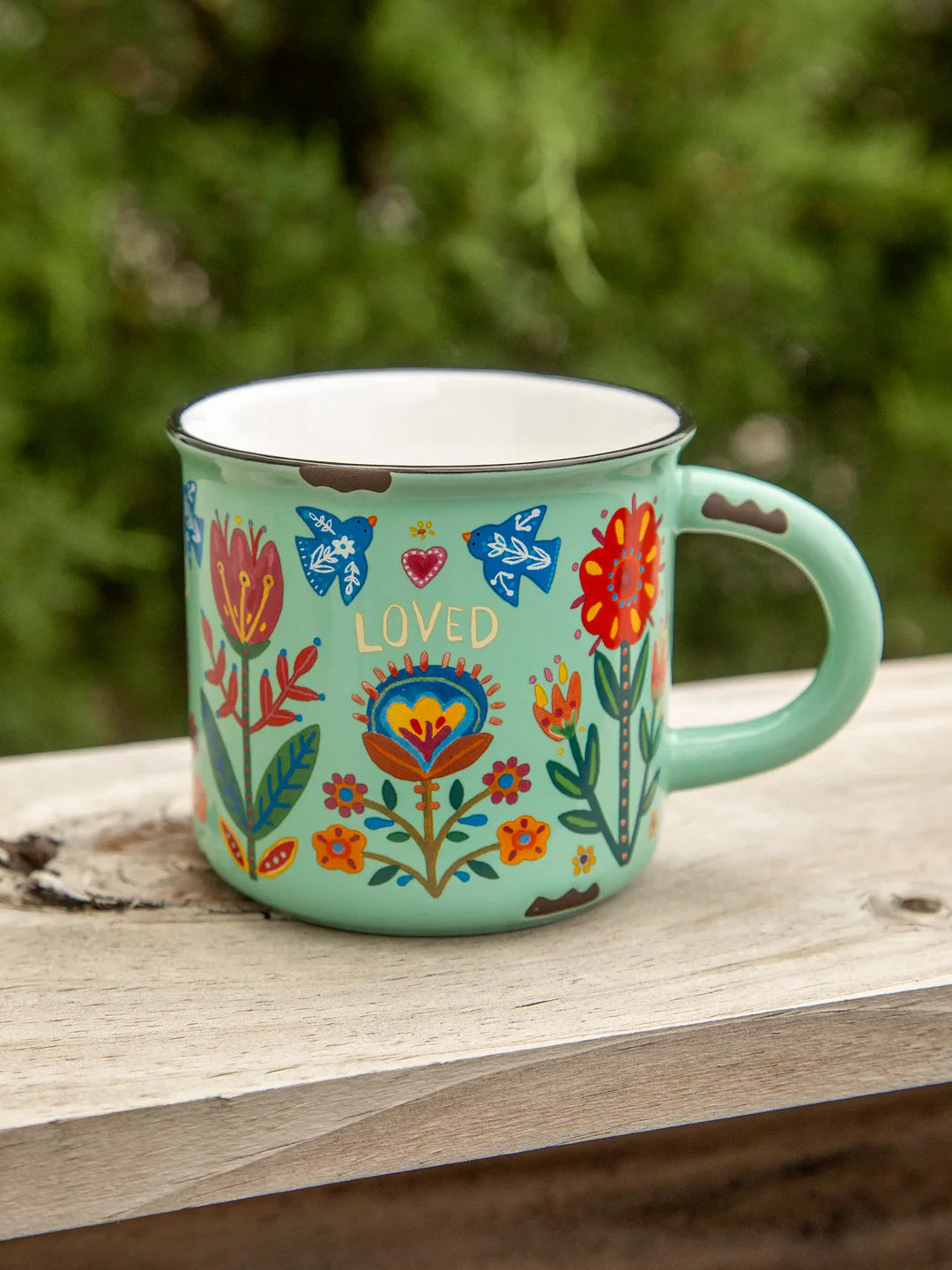 Natural Life Camp Coffee Mug-Loved
