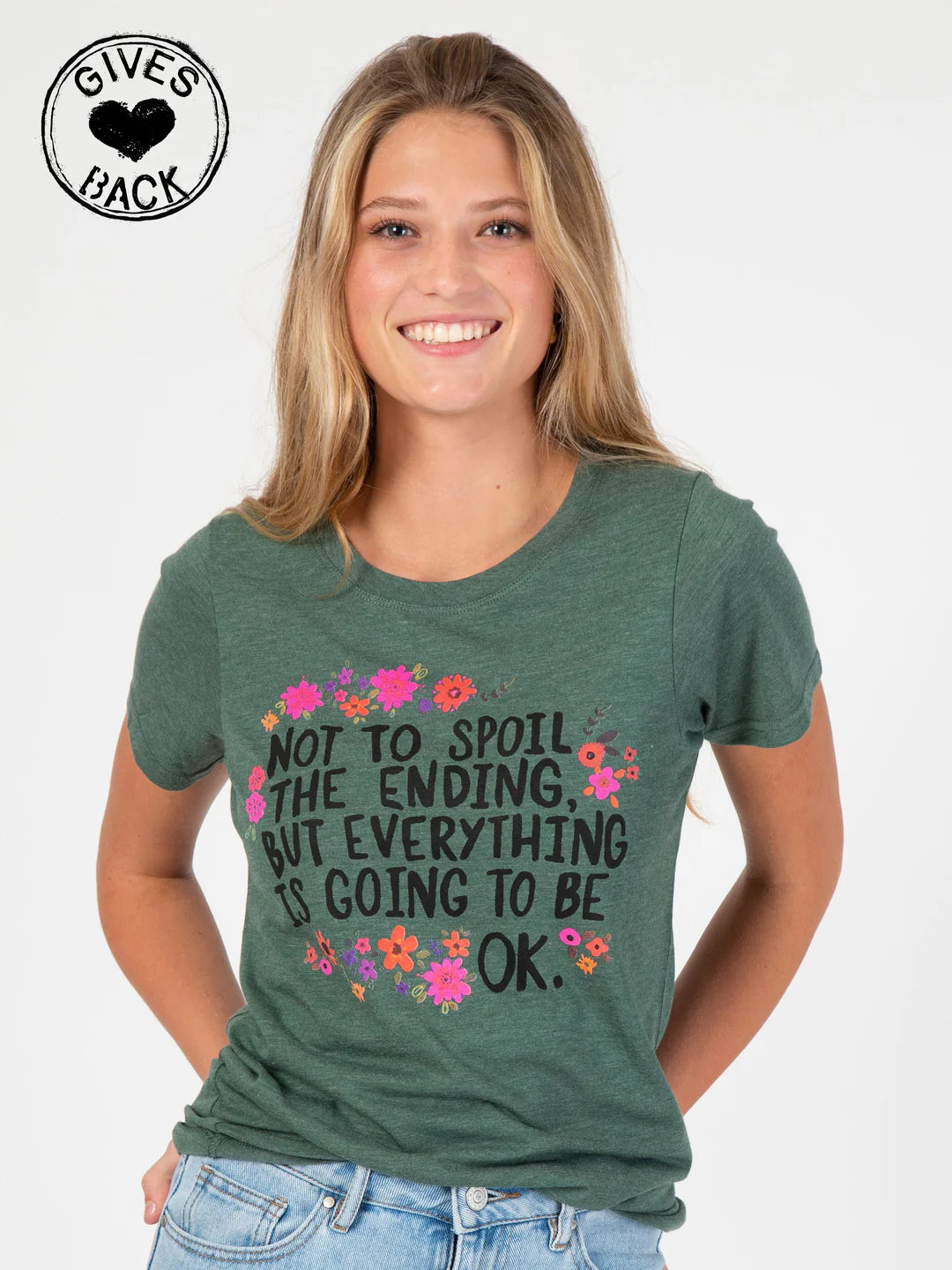 Natural Life Perfect Fit Tee Shirt-Not To Spoil The Ending